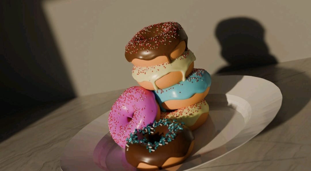 Blender Donut Animation